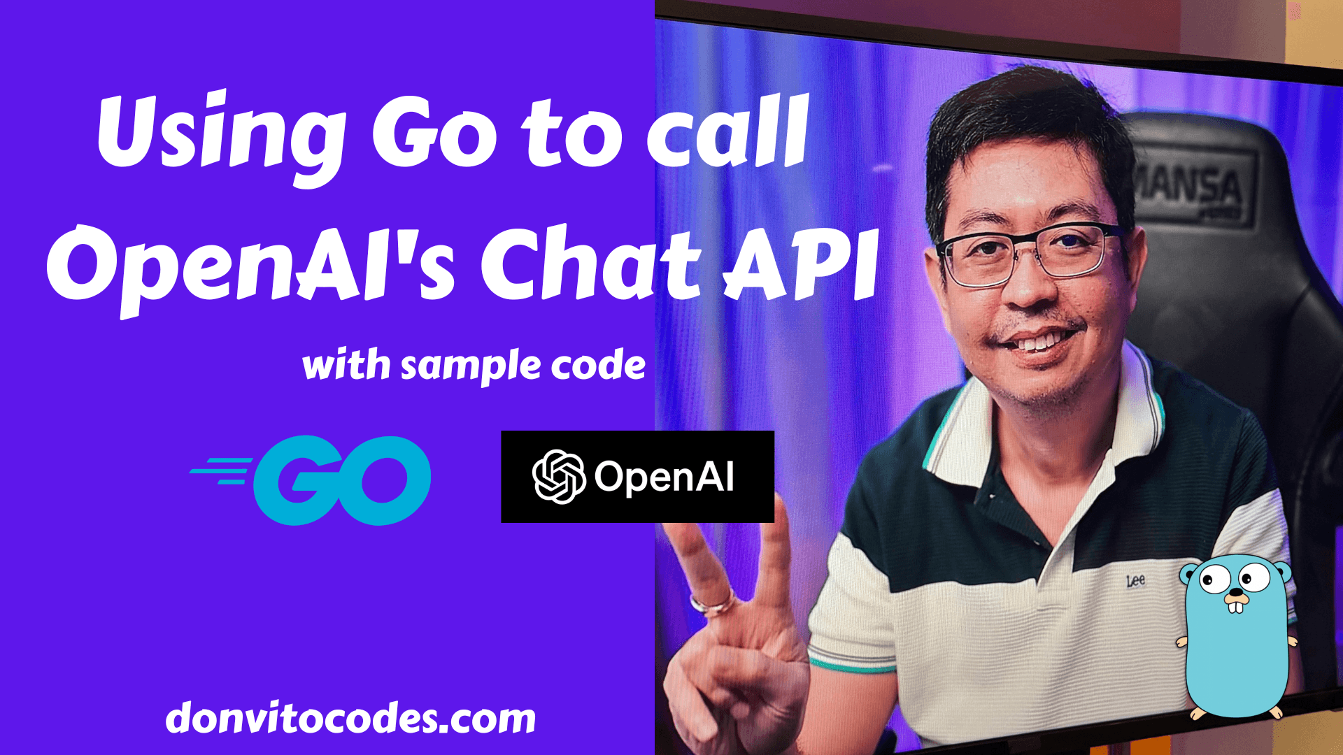 Using Go to call OpenAI's Chat API